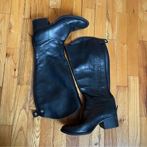 INC International Concepts Black Knee-High Boots